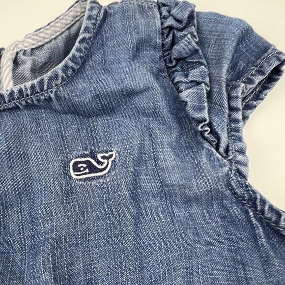 Vineyard Vines Chambray Romper - Picture 4 of 6